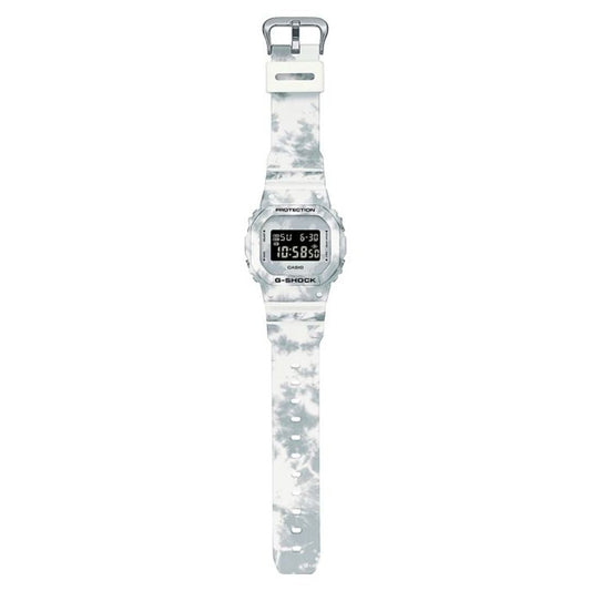 Casio DW-5600GC-7DR with strap