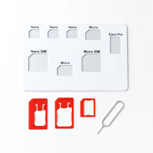 dimbuyshop 2in1 sim card holder micro sim adapter nano sim adapter eject pin