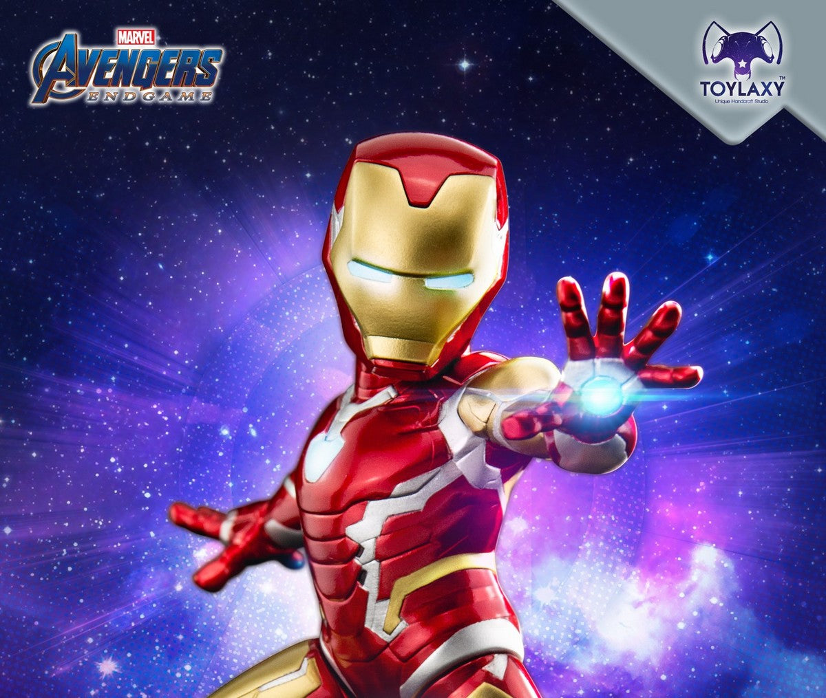 漫威復仇者聯盟:鐵甲奇俠正版模型手辦人偶玩具 Marvel's Avengers: Endgame Premium PVC Iron Man Official figure toy square