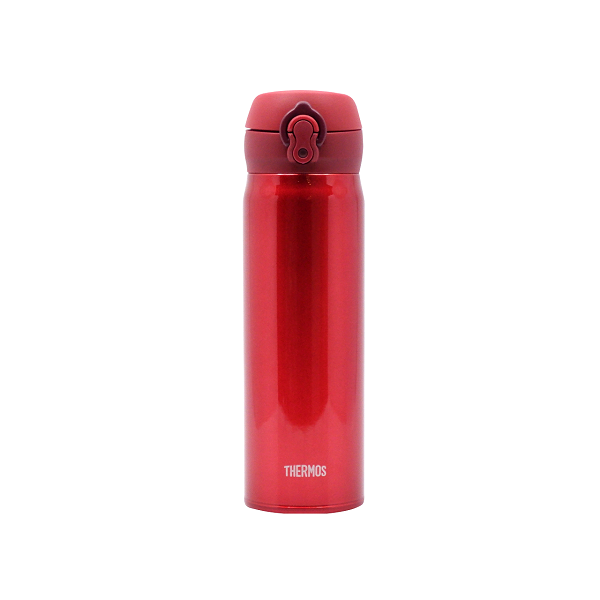 膳魔師Thermos JNL-504系列進口不鏽鋼便攜保溫水壺 - 五色可選(白/黑/粉/紅/藍) Products Thermos JNL-504 Stainless Steel Portable Insulated Water Bottle Metallic Red View