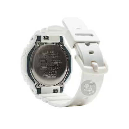 CASIO G-SHOCK White Women Watch #GMA-S2100-7AER back view