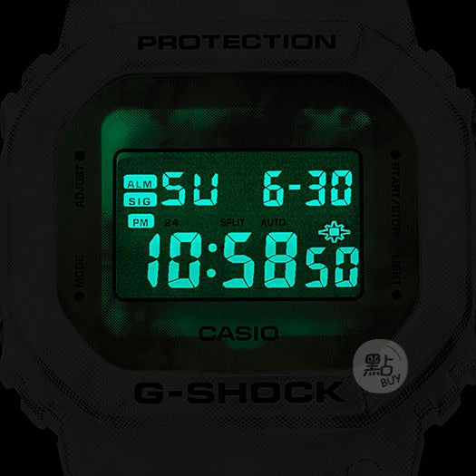 DW-5600GC-7ER light