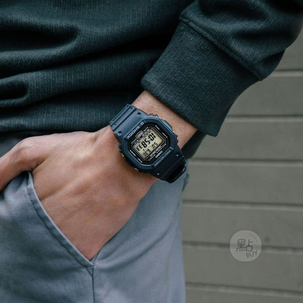 卡西歐 GW-5000U-1ER - 佩戴腕上