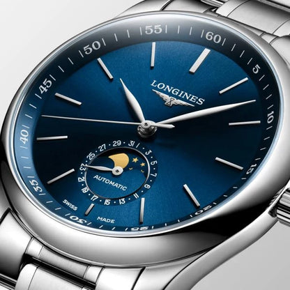 Longines L29094926 名匠系列 自動機械 藍色錶盤 男士腕錶