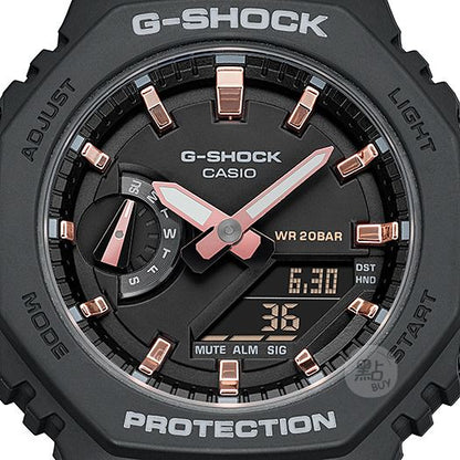 CASIO Black Watch #GMA-S2100-1AER close up