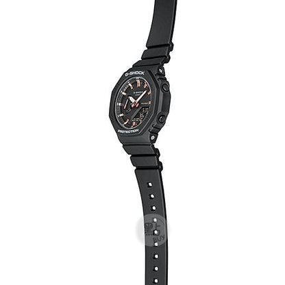 CASIO Black Watch #GMA-S2100-1AER strap side view