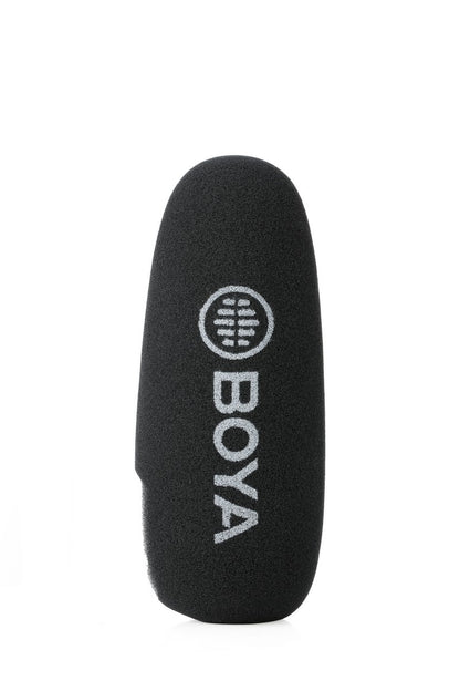 點Buy 博雅 BOYA On-Camera Shotgun Microphone application filming YouTube video sound recording professional 專業相機頂麥克風 專業拍攝 泡沫防風罩