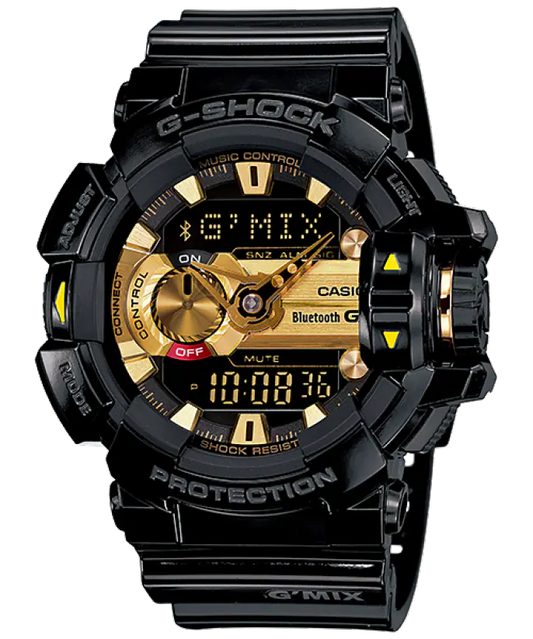 CASIO G-SHOCK Analog-Digital Black Dial Men's Watch #GBA-400-1A9DR