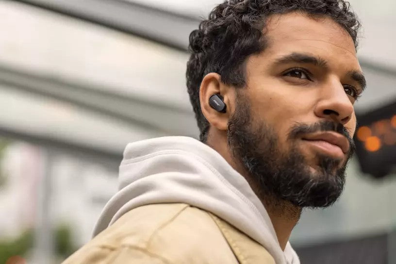 BOSE QuietComfort Earbuds II soapstone styling