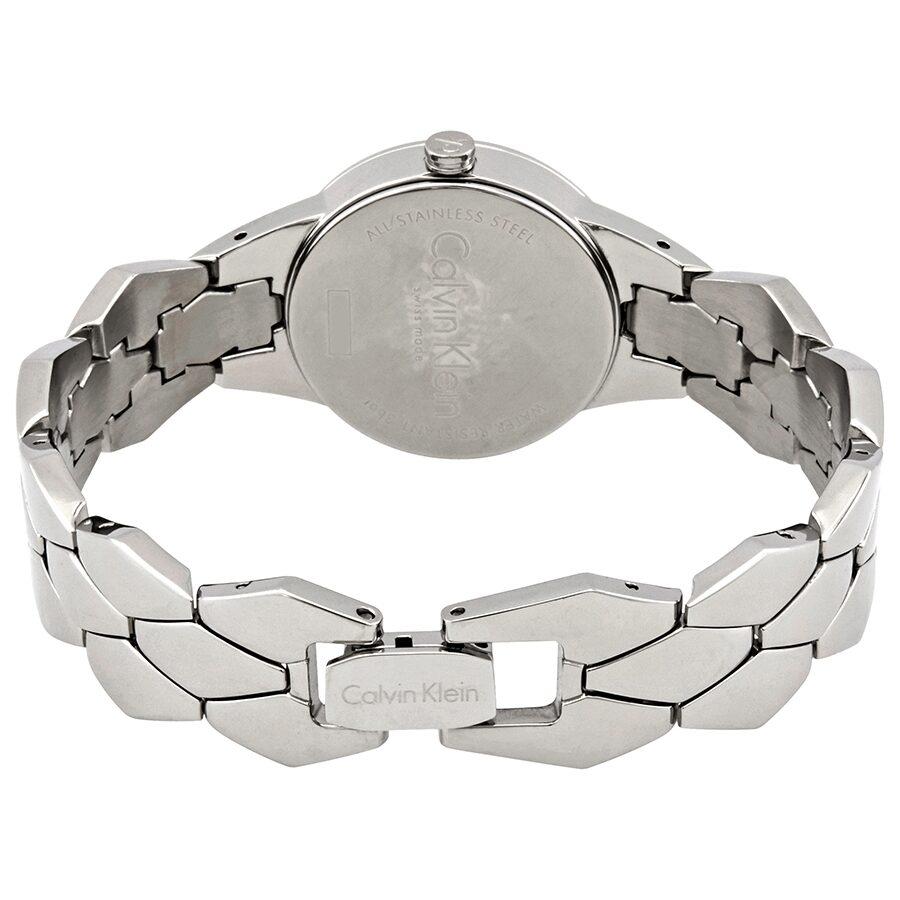 NEW Calvin Klein Snake Steel Ladies Watches - Silver K6E23146 全新 Calvin Klein 蛇形精鋼女士手錶 - 銀色 K6E23146