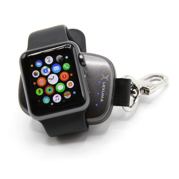 Apple Watch Power Bank portable charger and Apple Watch Series 4 and Series 5 3D Tempered Glass Screen Protector Wireless Charging Travel Charger 辣數碼 dimbuyshop Apple watch series 4 screen protector anti scratch anti-fingerprint tempered glass screen protector film new