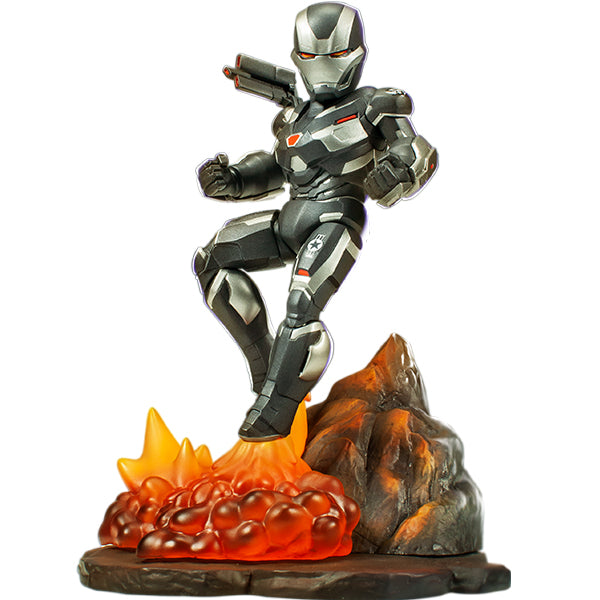 漫威復仇者聯盟：戰爭機器正版模型手辦人偶玩具 Marvel's Avengers: Endgame Premium PVC War Machine official figure toy wave 2 front white background