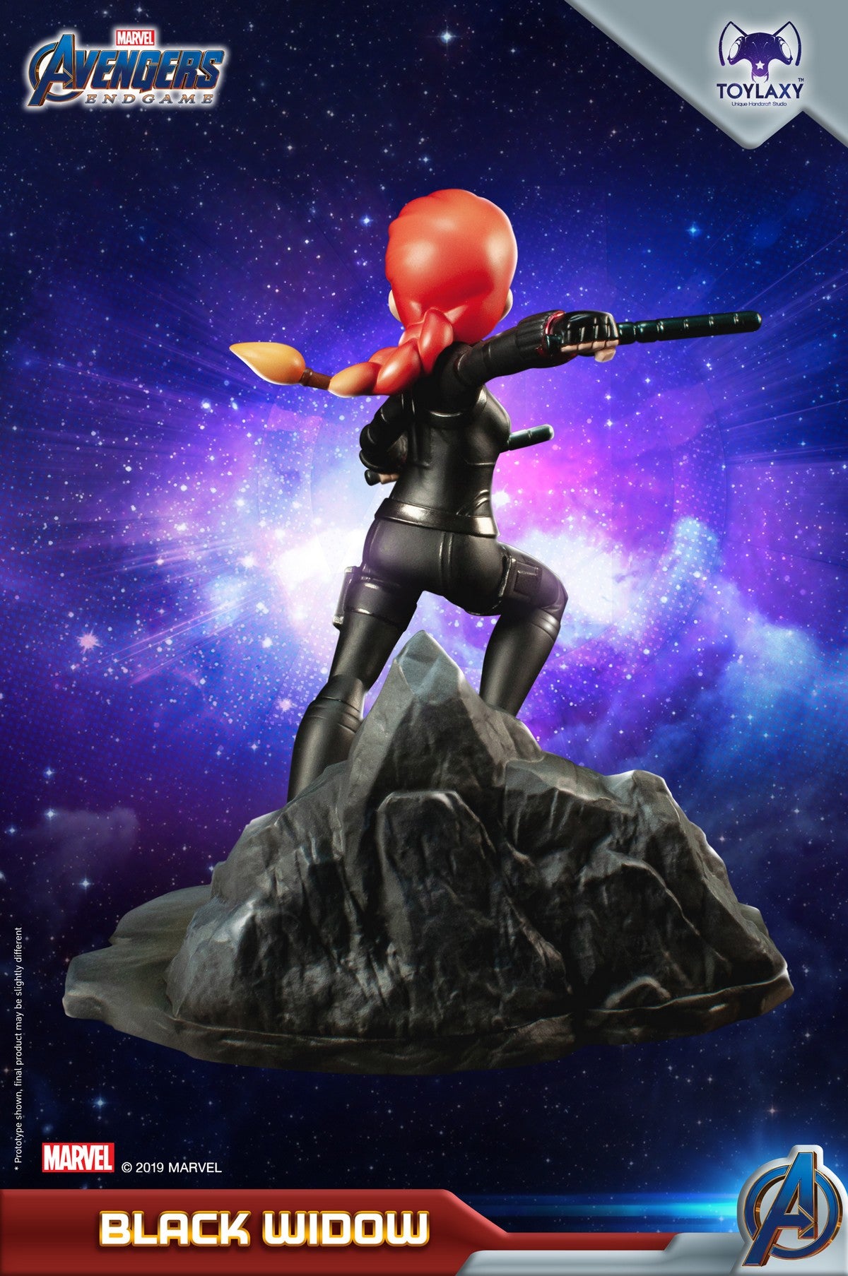 漫威復仇者聯盟：黑寡婦正版模型手辦人偶玩具 Marvel's Avengers Endgame Premium PVC Black Widow Official figure toy all characterback
