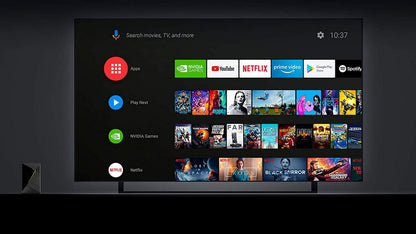 NVIDIA SHIELD Android TV 4K HDR Streaming Media Player; High Performance, Dolby Vision, Google Assistant Built-In, Works with Alexa app