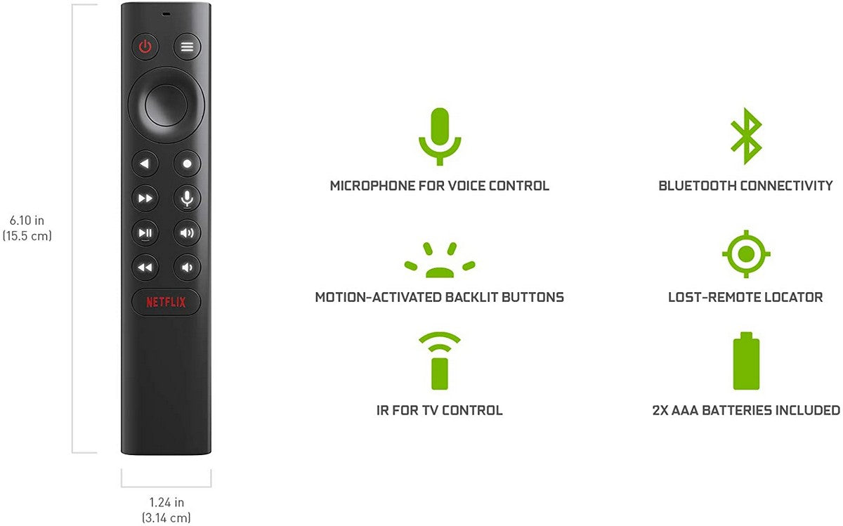 NVIDIA SHIELD Android TV 4K HDR Streaming Media Player; High Performance, Dolby Vision, Google Assistant Built-In, Works with Alexa remote