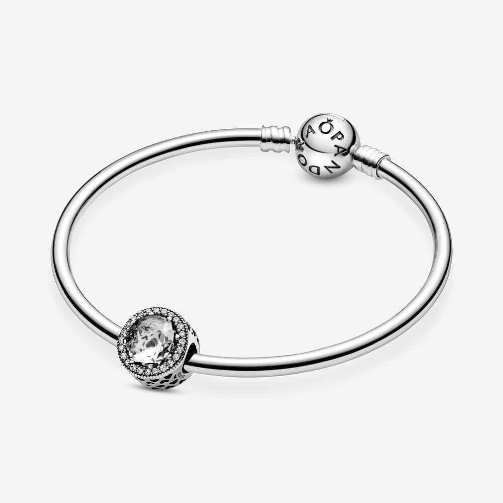 Pandora Sparkling Clear Charm #791725CZ