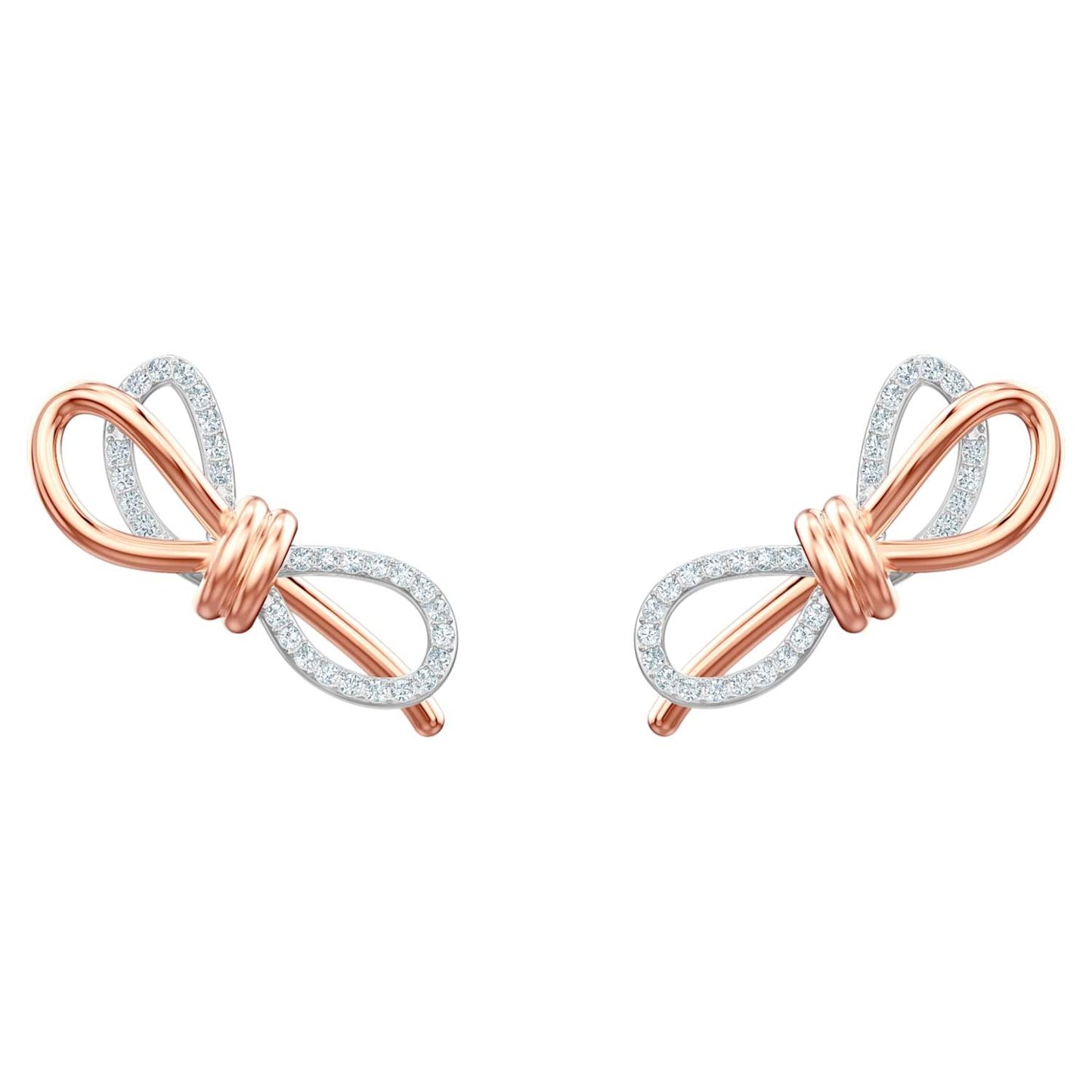 SWAROVSKI Lifelong Bow Pierced Earrings #5447089