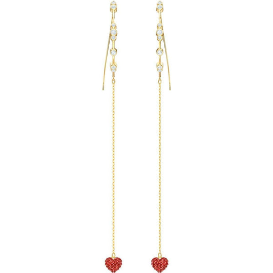 SWAROVSKI Women Stainless Steel Dangle & Drop Earrings #5455568
