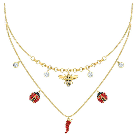 SWAROVSKI Lisabel necklace - Red & Gold-tone plated #5498807