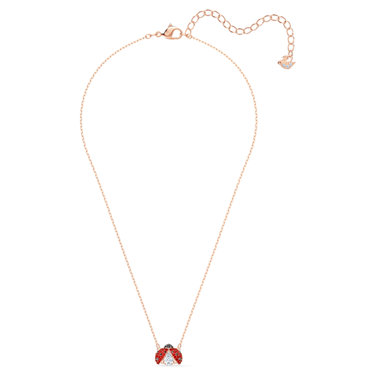 SWAROVSKI Swarovski Sparkling Dance Ladybug Necklace - 紅色及鍍金色 5521787