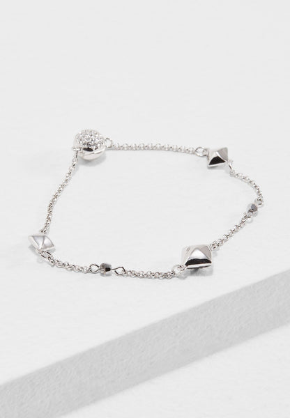 SWAROVSKI Women Stainless Steel Charm Bracelet #5354760