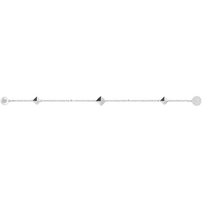 SWAROVSKI Women Stainless Steel Charm Bracelet #5354760