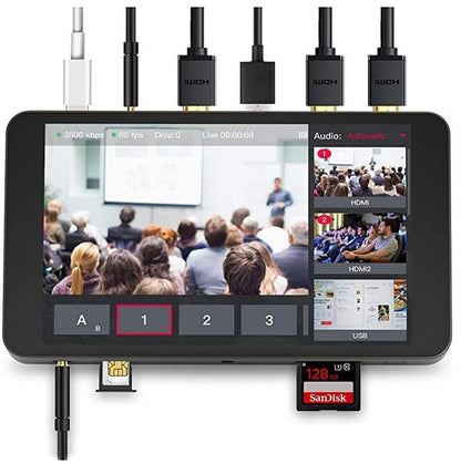 YoloLiv YoloBox Portable Live Stream Studio - Streams to YouTube, Facebook, Twitch